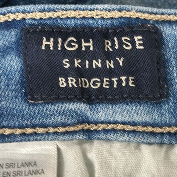 Lucky Brand Brigette Ankle Jeans Size 8 Button Closure Skinny - Picture 12 of 13